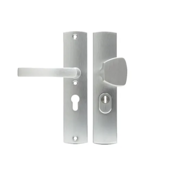 AXA Veiligheidsbeslag Curve Plus S-knop/ kruk Blok PC55 met kerntrekbeveiliging deurdikte 38 tot 56 mm SKG3