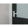AXA Veiligheidsbeslag Curve Plus kortschild kruk Blok PC55 met kerntrekbeveiliging deurdikte 38 tot 58 mm SKG3 AXA Veiligheidsbeslag Curve Plus kortschild kruk Blok PC55 met kerntrekbeveiliging deurdikte 38 tot 58 mm SKG3