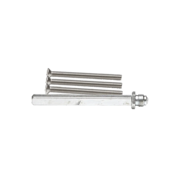 AXA Curve Plus wisselstift (8x90) en set bouten (3x M6x80) voor deurdikte 64 tot 68 mm