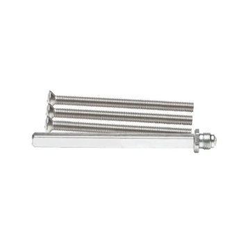 AXA Curve Plus wisselstift (8x110) en set bouten (3x M6x80) voor deurdikte 68 tot 74 mm