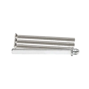 AXA Curve Plus wisselstift (8x110) en set bouten (3x M6x90) voor deurdikte 74 tot 84 mm