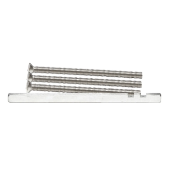 AXA Curve Plus krukstift (8x150) en set bouten (3x M6x90) voor deurdikte 74 tot 84 mm