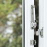 AXA Oyster 3355-15-81/L raamsluiting en kierstandhouder combi draairichting 1