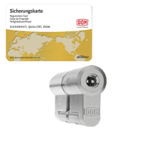 DOM Diamant cilinder met kerntrekbeveiliging - SKG*** DOM Diamant cilinder met kerntrekbeveiliging - SKG***