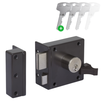 DOM Plura los oplegslot (LIPS 1754) - Doornmaat 48 t/m 60 - Draairichting 2 - SKG** DOM Plura los oplegslot (LIPS 1754) - Doornmaat 48 t/m 60 - Draairichting 2 - SKG**
