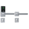 DOM Tapkey Guard Compact Wideline blind deurbeslag met NFC/BLE - grijs DOM Tapkey Guard Compact Wideline blind deurbeslag met NFC/BLE - grijs