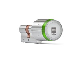 DOM Tap&shy;key Pro knop&shy;ci&shy;lin&shy;der t.b.v. nood&shy;uit&shy;gang - een&shy;zij&shy;di&shy;ge toe&shy;gangs&shy;con&shy;tro&shy;le met NFC/BLE zon&shy;der bin&shy;nen&shy;knop - RVS - SKG***