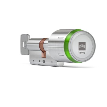 DOM Tapkey Pro knopcilinder t.b.v. nooduitgang - eenzijdige toegangscontrole met NFC/BLE en mechanische binnensluiting - RVS - SKG*** DOM Tapkey Pro knopcilinder t.b.v. nooduitgang - eenzijdige toegangscontrole met NFC/BLE en mechanische binnensluiting - RVS - SKG***