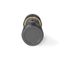 DOM Tapkey Pro knopcilinder t.b.v. nooduitgang - eenzijdige toegangscontrole met NFC/BLE - zwart - SKG*** DOM Tapkey Pro knopcilinder t.b.v. nooduitgang - eenzijdige toegangscontrole met NFC/BLE - zwart - SKG***