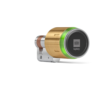 DOM Tapkey Pro halve cilinder met NFC/BLE - messing - SKG*** DOM Tapkey Pro halve cilinder met NFC/BLE - messing - SKG***