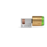 DOM Tapkey Pro halve cilinder met NFC/BLE - messing - SKG*** DOM Tapkey Pro halve cilinder met NFC/BLE - messing - SKG***