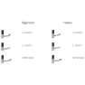 DOM Tapkey Guard Wideline blind deurbeslag met NFC/BLE - grijs - tweezijdige toegangscontrole DOM Tapkey Guard Wideline blind deurbeslag met NFC/BLE - grijs - tweezijdige toegangscontrole