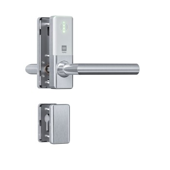 DOM Tapkey Guard Compact Slimline blind deurbeslag met NFC/BLE - wit DOM Tapkey Guard Compact Slimline blind deurbeslag met NFC/BLE - wit