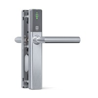 DOM Tapkey Guard Slimline blind deurbeslag met NFC/BLE - grijs DOM Tapkey Guard Slimline blind deurbeslag met NFC/BLE - grijs