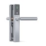 DOM Tapkey Guard Slimline blind deurbeslag met NFC/BLE - grijs - tweezijdige toegangscontrole DOM Tapkey Guard Slimline blind deurbeslag met NFC/BLE - grijs - tweezijdige toegangscontrole