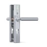DOM Tapkey Guard Slimline deurbeslag PC72 met NFC/BLE - wit - tweezijdige toegangscontrole DOM Tapkey Guard Slimline deurbeslag PC72 met NFC/BLE - wit - tweezijdige toegangscontrole