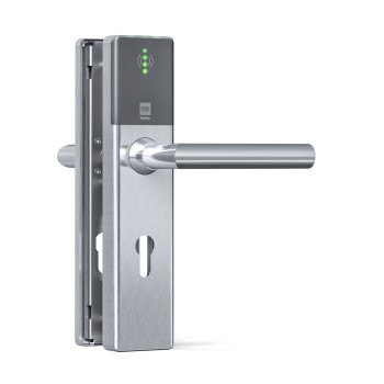 DOM Tapkey Guard Wideline deurbeslag PC55 met NFC/BLE - grijs