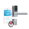 DOM Tapkey Guard Compact Slimline blind deurbeslag met NFC/BLE - grijs DOM Tapkey Guard Compact Slimline blind deurbeslag met NFC/BLE - grijs