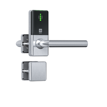 DOM Tapkey Guard Compact Wideline blind deurbeslag met NFC/BLE - zwart DOM Tapkey Guard Compact Wideline blind deurbeslag met NFC/BLE - zwart
