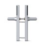 DOM Tapkey Guard Slimline deurbeslag PC55 met NFC/BLE - zwart - tweezijdige toegangscontrole DOM Tapkey Guard Slimline deurbeslag PC55 met NFC/BLE - zwart - tweezijdige toegangscontrole