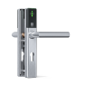 DOM Tapkey Guard Slimline deurbeslag PC55 met NFC/BLE - zwart - tweezijdige toegangscontrole DOM Tapkey Guard Slimline deurbeslag PC55 met NFC/BLE - zwart - tweezijdige toegangscontrole