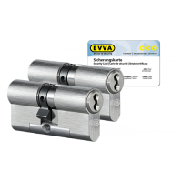 EVVA 4KS cilinder nikkel (standaard) met kerntrekbeveiliging (2x) - SKG*** EVVA 4KS cilinder nikkel (standaard) met kerntrekbeveiliging (2x) - SKG***