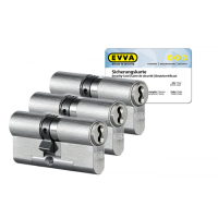 EVVA 4KS cilinder nikkel (standaard) met kerntrekbeveiliging (3x) - SKG*** EVVA 4KS cilinder nikkel (standaard) met kerntrekbeveiliging (3x) - SKG***