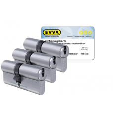 EVVA ICS ci&shy;lin&shy;der met kern&shy;trek&shy;be&shy;vei&shy;li&shy;ging (3x) - SKG***