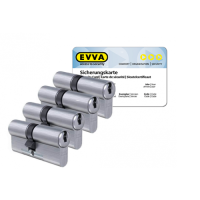EVVA ICS ci&shy;lin&shy;der met kern&shy;trek&shy;be&shy;vei&shy;li&shy;ging (4x) - SKG***