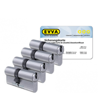 EVVA ICS ci&shy;lin&shy;der met kern&shy;trek&shy;be&shy;vei&shy;li&shy;ging (4x) - SKG***