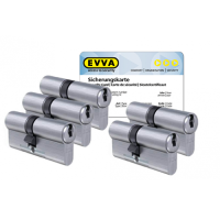 EVVA ICS ci&shy;lin&shy;der met kern&shy;trek&shy;be&shy;vei&shy;li&shy;ging (5x) - SKG***