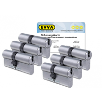 EVVA ICS ci&shy;lin&shy;der met kern&shy;trek&shy;be&shy;vei&shy;li&shy;ging (6x) - SKG***