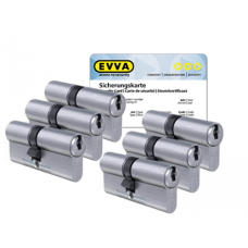EVVA ICS ci&shy;lin&shy;der met kern&shy;trek&shy;be&shy;vei&shy;li&shy;ging (6x) - SKG***