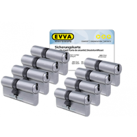 EVVA ICS ci&shy;lin&shy;der met kern&shy;trek&shy;be&shy;vei&shy;li&shy;ging (8x) - SKG***