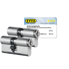 EVVA MCS ci&shy;lin&shy;der met kern&shy;trek&shy;be&shy;vei&shy;li&shy;ging (2x) - SKG***