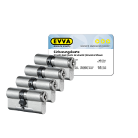EVVA MCS ci&shy;lin&shy;der met kern&shy;trek&shy;be&shy;vei&shy;li&shy;ging (4x) - SKG***