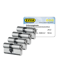 EVVA MCS ci&shy;lin&shy;der met kern&shy;trek&shy;be&shy;vei&shy;li&shy;ging (4x) - SKG***