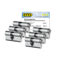 EVVA MCS ci&shy;lin&shy;der met kern&shy;trek&shy;be&shy;vei&shy;li&shy;ging (6x) - SKG***