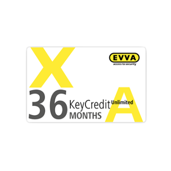 EVVA Airkey & Xesar - KeyCredit Unlimited 36 maanden EVVA Airkey & Xesar - KeyCredit Unlimited 36 maanden