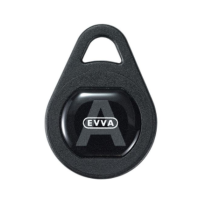 EVVA Airkey sleutelhanger tag (J80K) ZWART EVVA Airkey sleutelhanger tag (J80K) ZWART