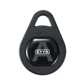 EVVA Airkey sleutelhanger tag (J80K) ZWART