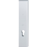 Hoppe blind buitenschild zonder krukgat PC55 (rechthoekig) - SKG*** Hoppe blind buitenschild zonder krukgat PC55 (rechthoekig) - SKG***