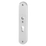 Hoppe Vitoria veiligheidsbeslag knop/kruk - aluminium F1 - PC55 RS met kerntrekbeveiliging (afgerond) - SKG*** Hoppe Vitoria veiligheidsbeslag knop/kruk - aluminium F1 - PC55 RS met kerntrekbeveiliging (afgerond) - SKG***