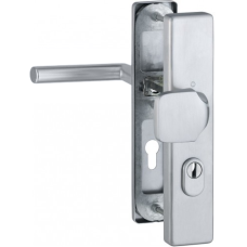 Hop&shy;pe Am&shy;ster&shy;dam vei&shy;lig&shy;heids&shy;be&shy;slag knop/kruk - F69 - PC55 RS met kern&shy;trek&shy;be&shy;vei&shy;li&shy;ging RVS (recht&shy;hoe&shy;kig) - SKG***