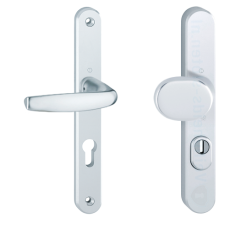 Hop&shy;pe At&shy;lan&shy;ta smal&shy;schild knop/kruk - alu&shy;mi&shy;ni&shy;um F1 - PC55 RS met kern&shy;trek&shy;be&shy;vei&shy;li&shy;ging (af&shy;ge&shy;rond) - SKG***
