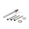 Hoppe Dallas veiligheidsbeslag knop/kruk PC55 RS met kerntrekbeveiliging - zwart (rechthoekig) - SKG*** Hoppe Dallas veiligheidsbeslag knop/kruk PC55 RS met kerntrekbeveiliging - zwart (rechthoekig) - SKG***