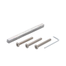 Hoppe Amsterdam veiligheidsbeslag kruk/kruk - Aluminium F1 - PC72 met kerntrekbeveiliging (afgerond) - SKG*** Hoppe Amsterdam veiligheidsbeslag kruk/kruk - Aluminium F1 - PC72 met kerntrekbeveiliging (afgerond) - SKG***