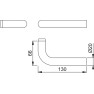 Hoppe Bonn deurkrukken - RVS - 62 t/m 67 mm Hoppe Bonn deurkrukken - RVS - 62 t/m 67 mm