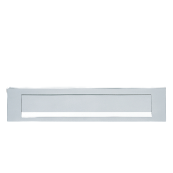 Hoppe briefplaat - aluminium F1 - rechthoekig Hoppe briefplaat - aluminium F1 - rechthoekig
