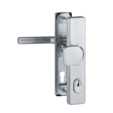 Hop&shy;pe Dal&shy;las vei&shy;lig&shy;heids&shy;be&shy;slag knop/kruk - F69 - PC92 RS met kern&shy;trek&shy;be&shy;vei&shy;li&shy;ging RVS (recht&shy;hoe&shy;kig) - SKG***